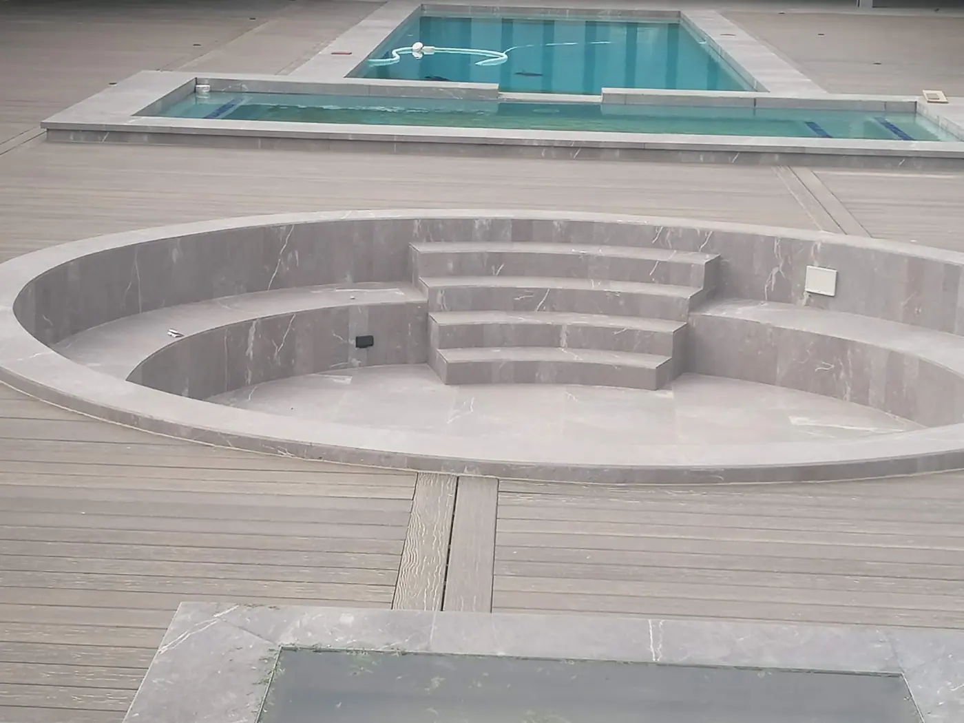 Spa terrace detail