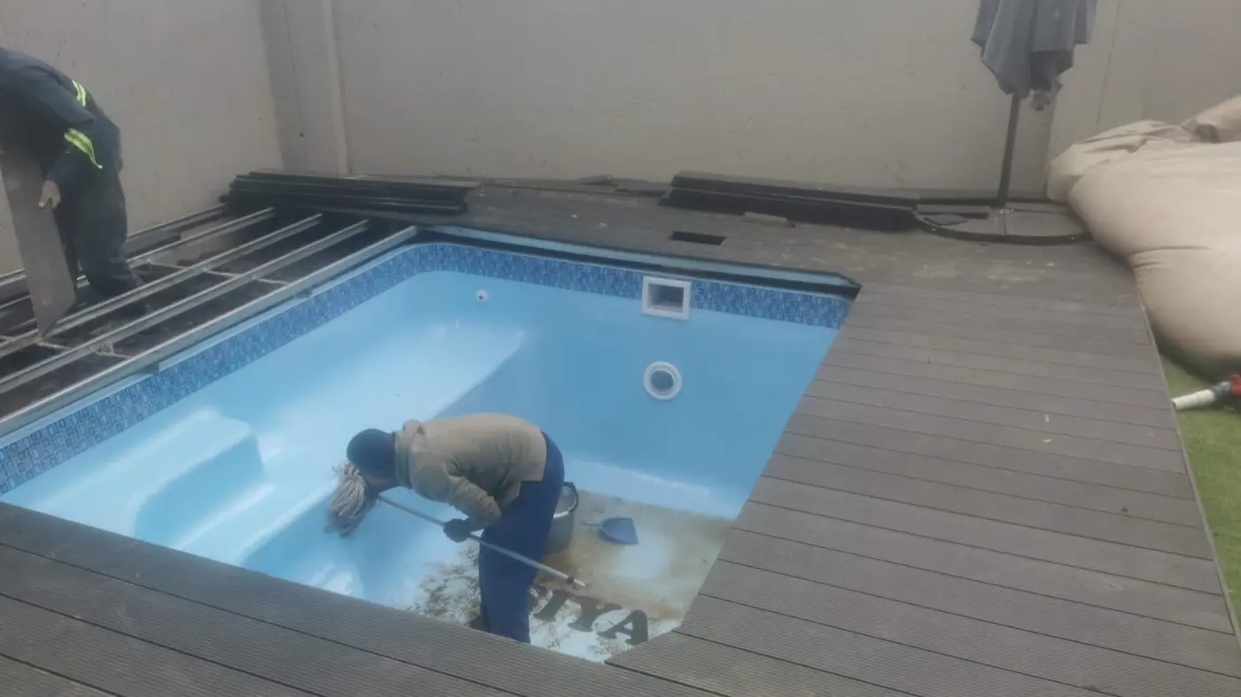 Pool construction