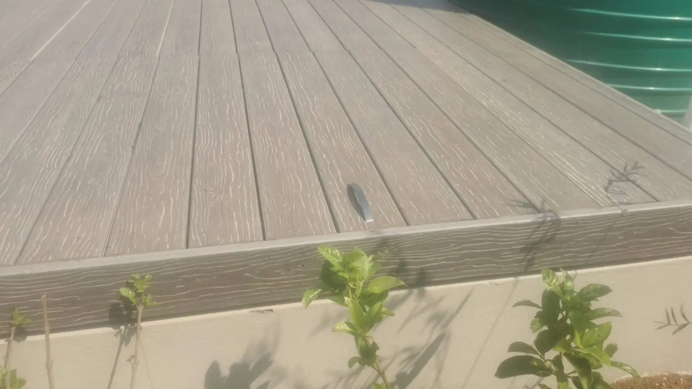 Composite deck boards