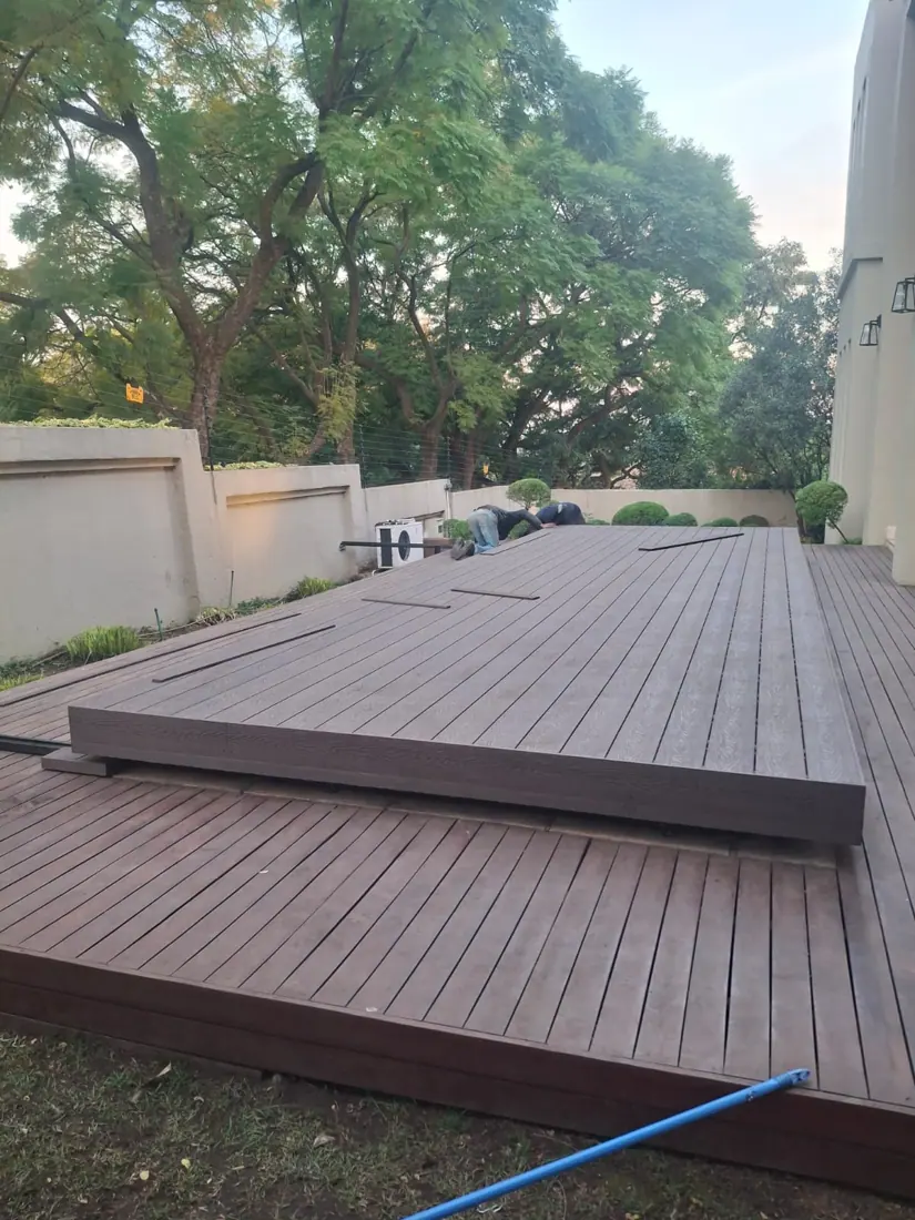 Outdoor composite decking