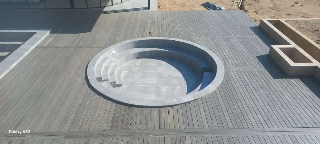 Spa decking detail