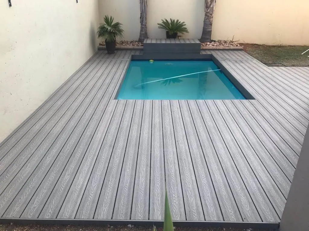 Composite pool surround